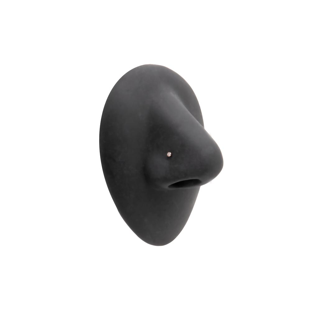 Tilum 20g Rose Gold 1.5mm Crystal Jeweled Nose Bone