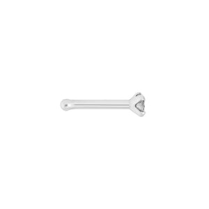 Gold Genuine Diamond Nostril Stud