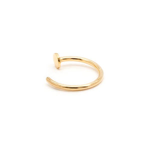 Gold Nostril Ring