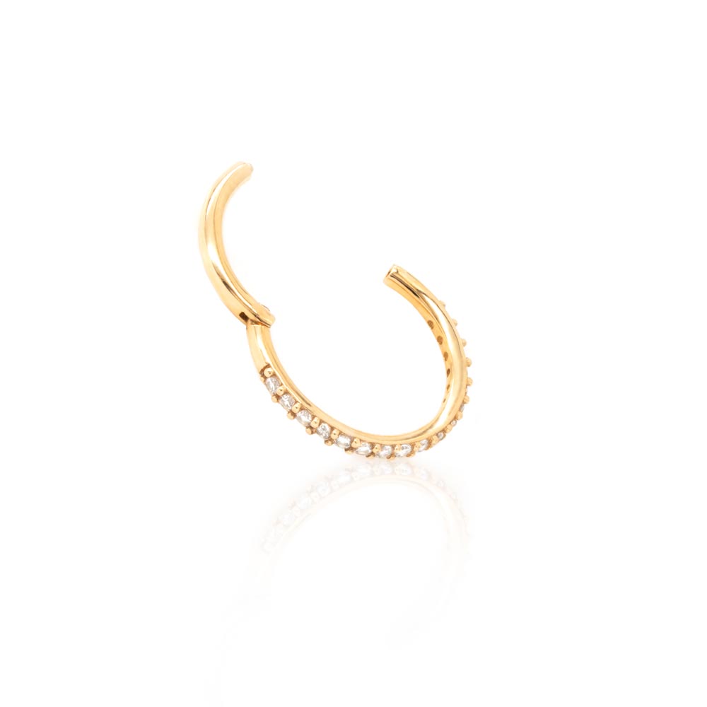 Sideline Gemmed Gold Clicker