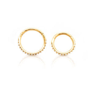 Sideline Gemmed Gold Clicker