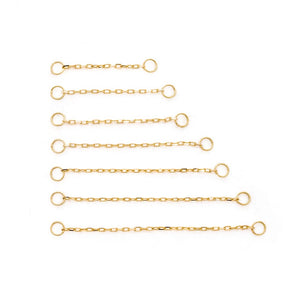 Gold Single Cable Chain