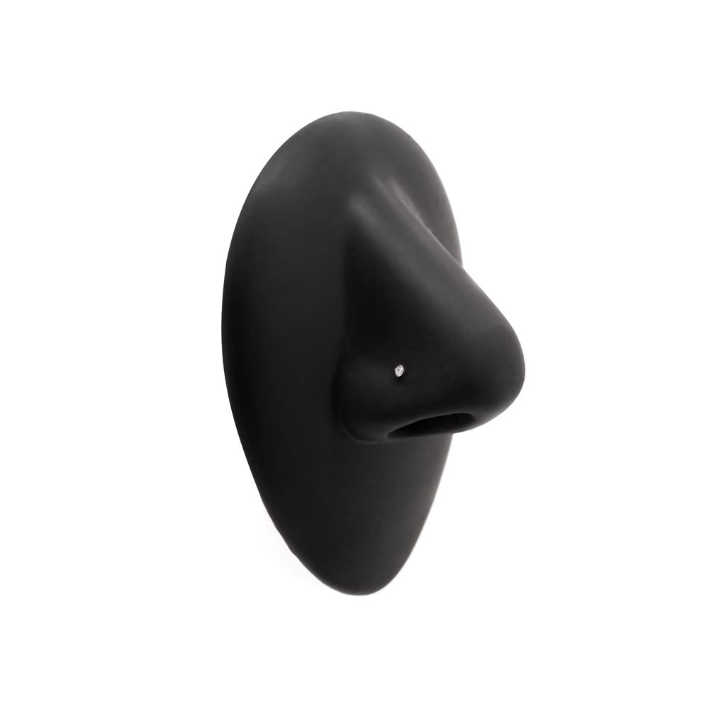 Gold Nostril Fishtail with Gem