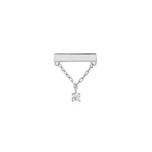 Gold Chain and Bar Top - Threadless