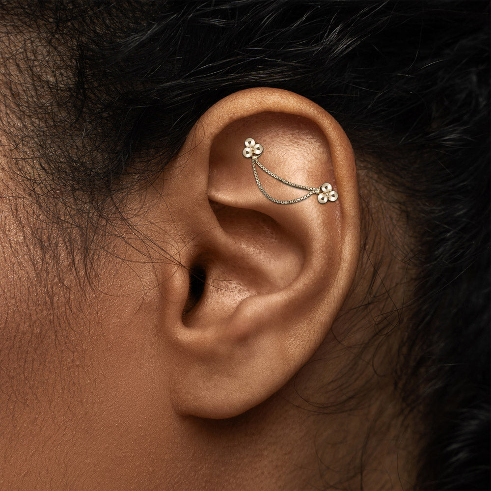 Gold Double Box Chain