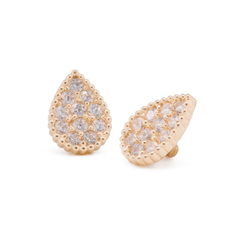 Gold Water Drop Top - Threaded