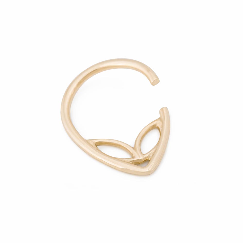 Alien Gold Seam Ring