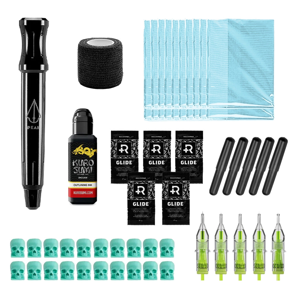 Peak Handpoke Tattoo Kit for Apprentices