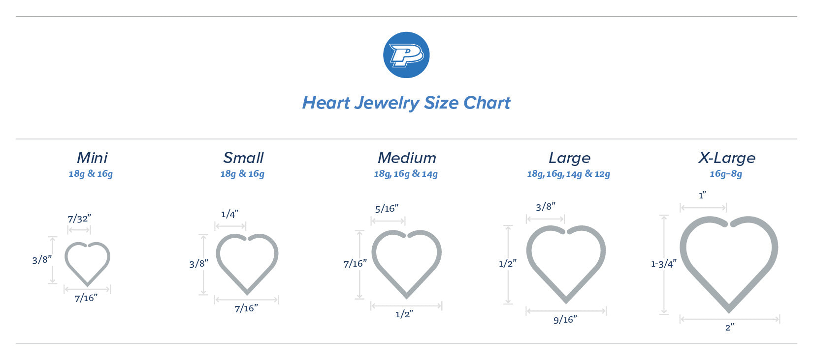 16g Niobium Unbreakable Heart- 5 Sizes
