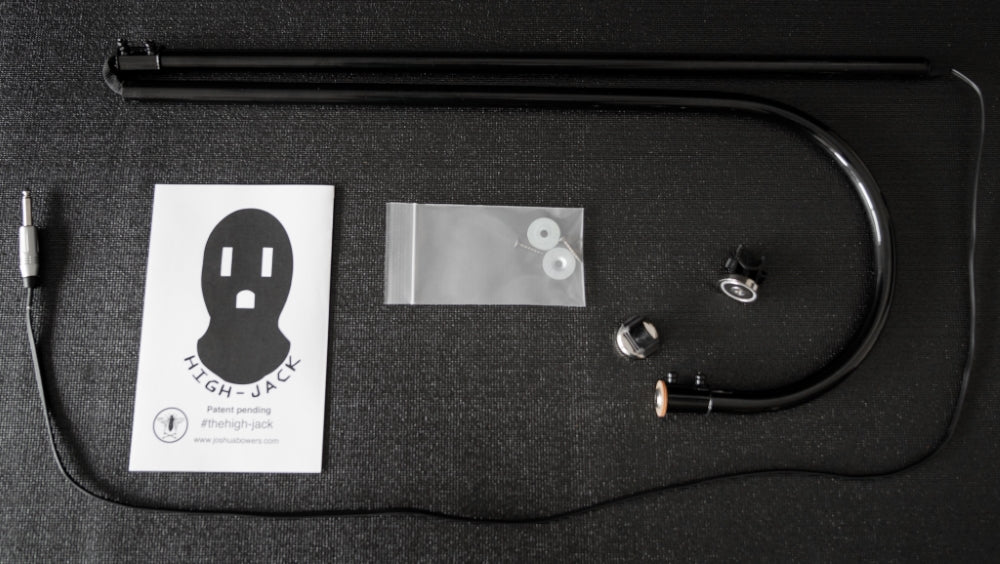 The High-Jack by Joshua Bowers — 5’ Magnetic Crane for Tattoo Workstation