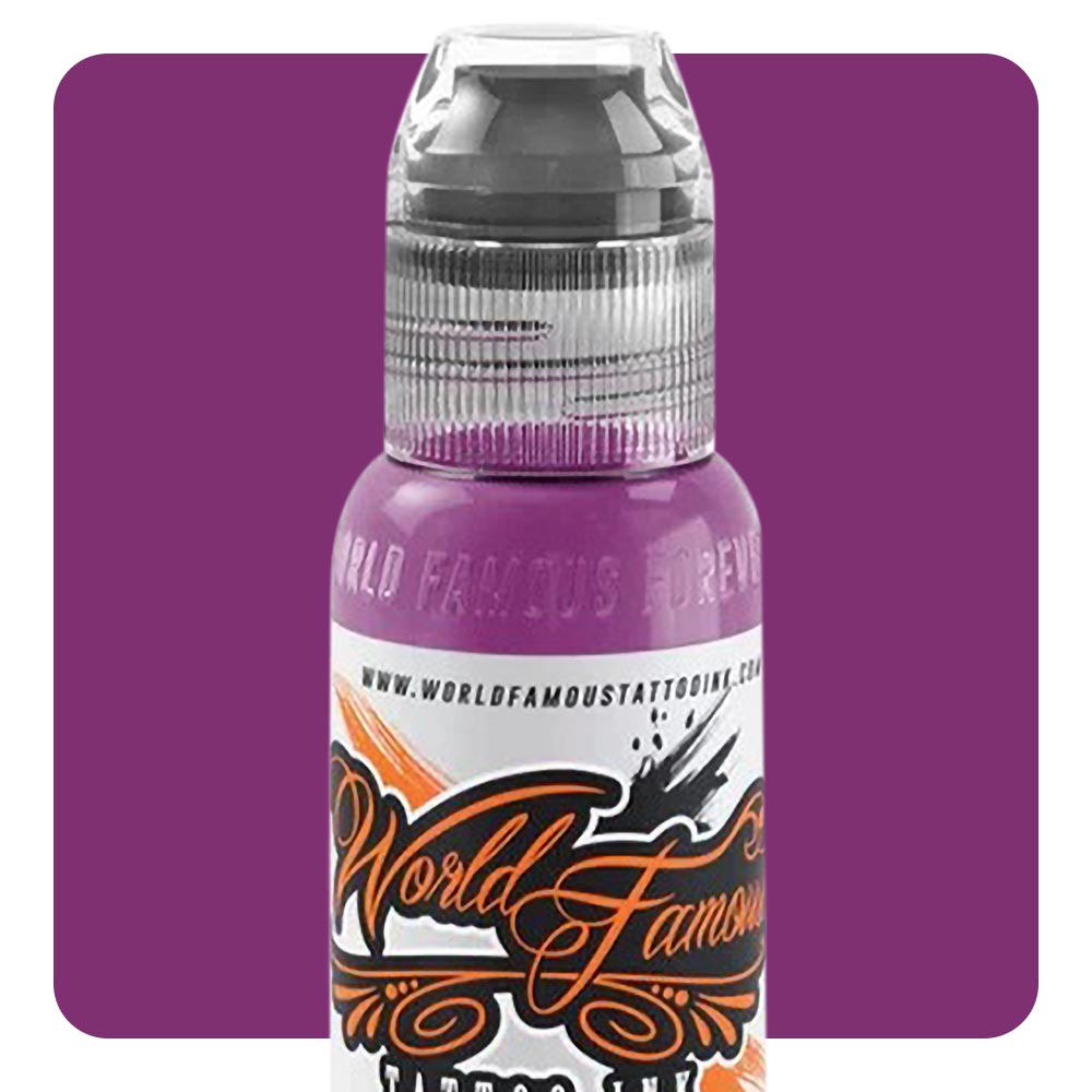 World Famous Tattoo Ink — All Purple Inks — 4oz