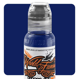 World Famous Tattoo Ink — All Blue Inks — 4oz