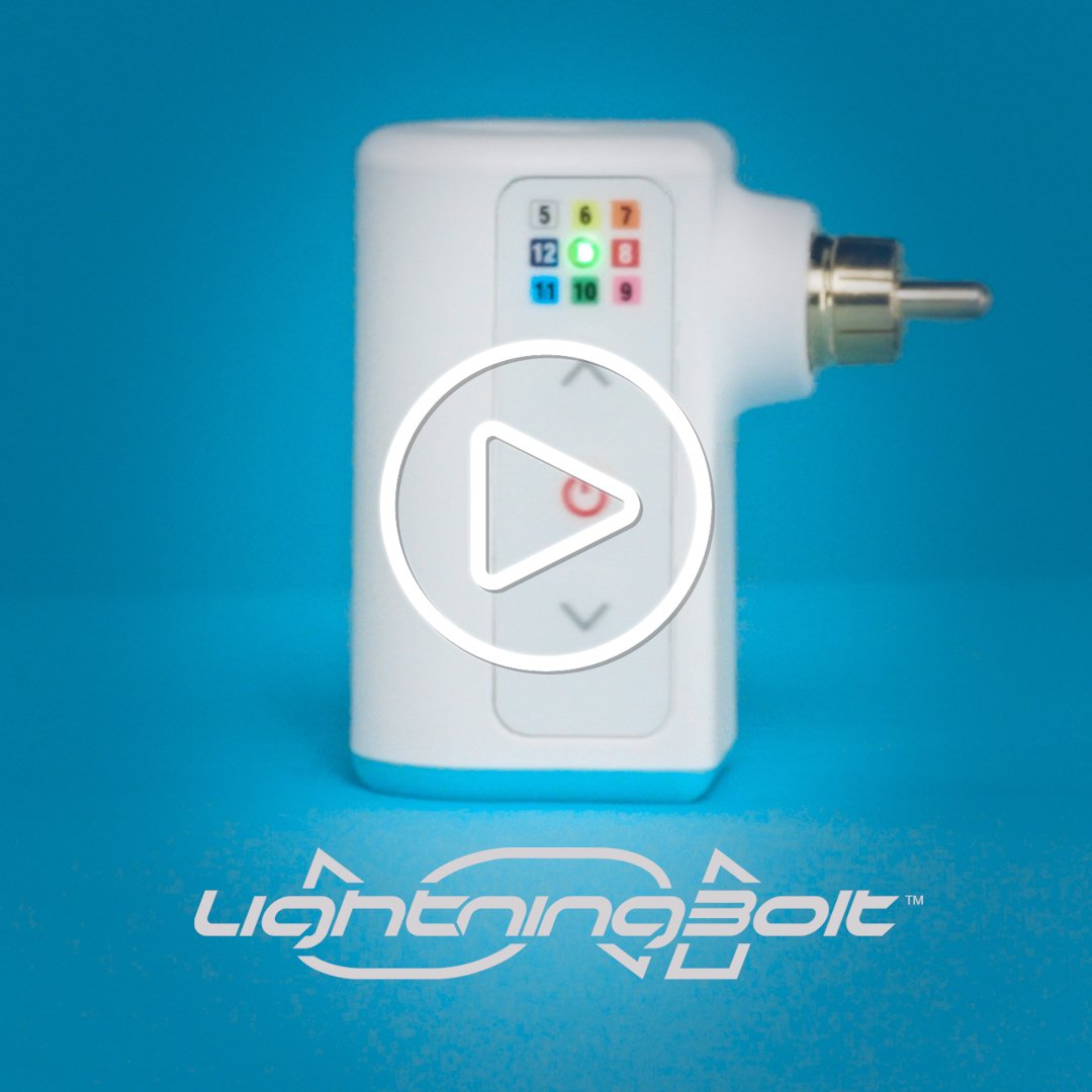 LightningBolt UNI Battery Pack White