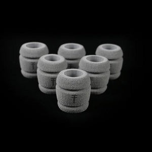 True Grips III Memory Foam Disposable Grip Cover — Grey — Box of 18