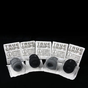 True Grips III Memory Foam Disposable Grip Cover — Grey — Box of 18