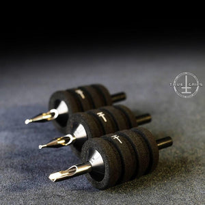 True Grips II Memory Foam Disposable Grip Cover — Black — Box of 25