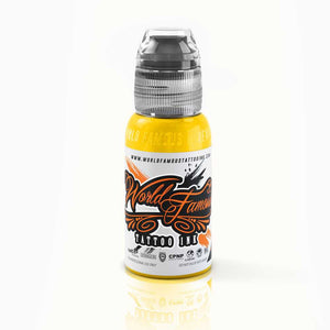 World Famous Tattoo Ink – All Yellow Inks – 1/2oz Bottle