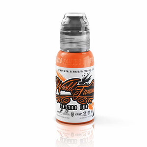 World Famous Tattoo Ink – All Orange Inks – 1/2oz Bottle