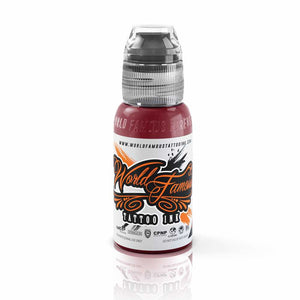World Famous Tattoo Ink – All Maroon Colors – 1/2oz Bottle