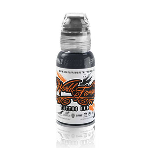 World Famous Tattoo Ink – All Black Inks – 1/2oz Bottle