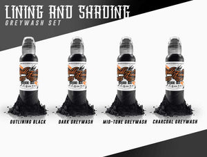 World Famous Lining & Shading Set — World Famous Tattoo Ink — Pick Size