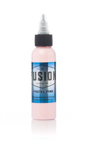 Pastel 5-Color Set — Fusion Tattoo Ink — 1oz