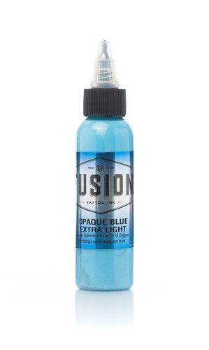 Opaque Blue 5-Color Set – Fusion Tattoo Ink – 1oz