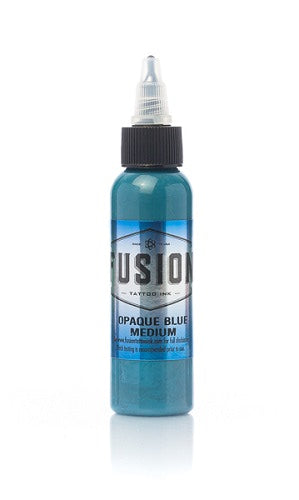 Opaque Blue 5-Color Set – Fusion Tattoo Ink – 1oz