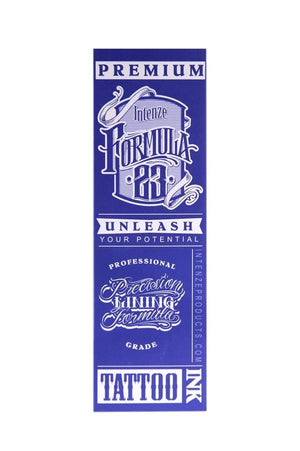 Formula 23 Black Tattoo Ink by Intenze Ink — 10oz Bottle