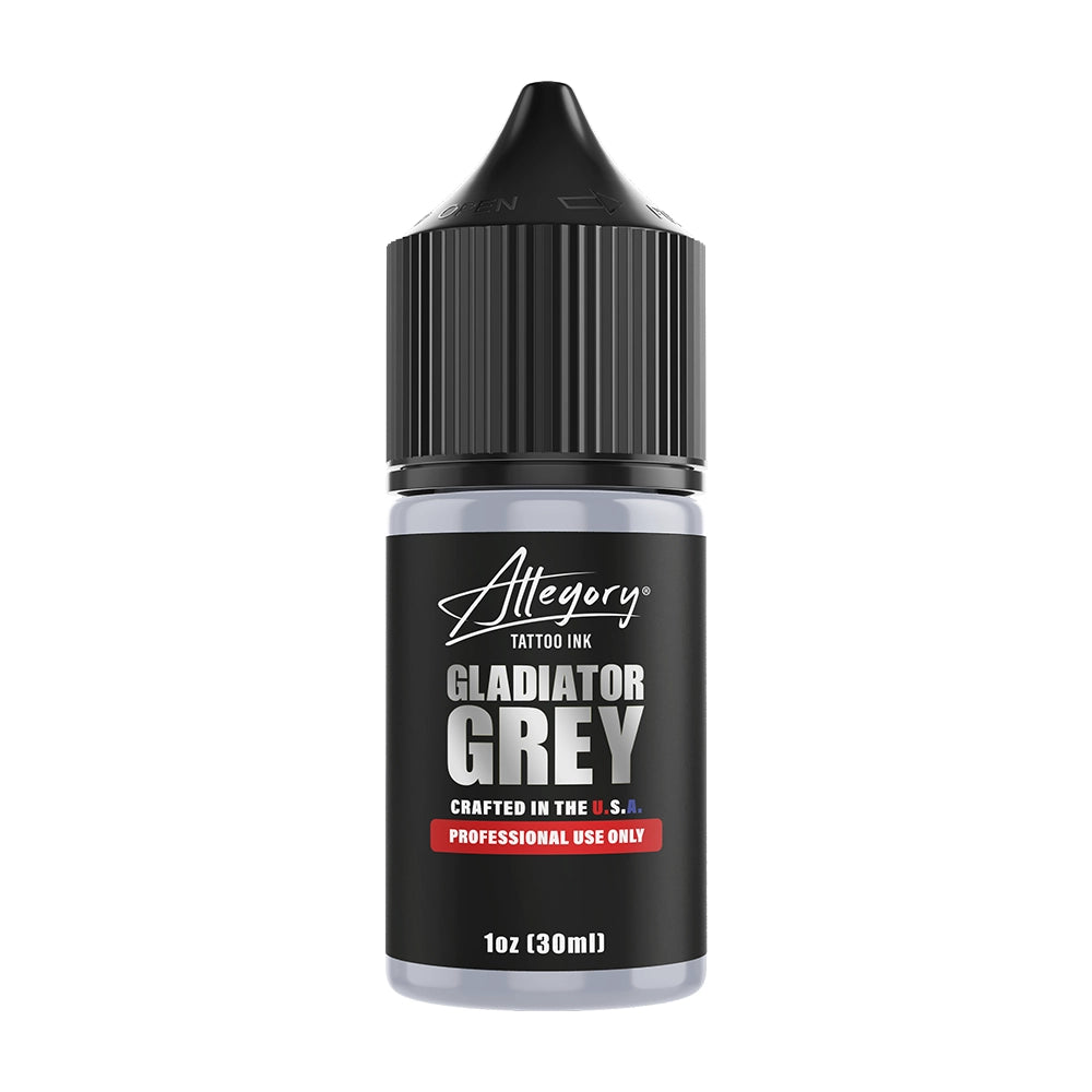 Allegory Tattoo Ink - Gladiator Grey - 1oz Bottle