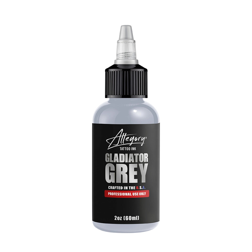 Allegory Tattoo Ink - Gladiator Grey - 2oz Bottle
