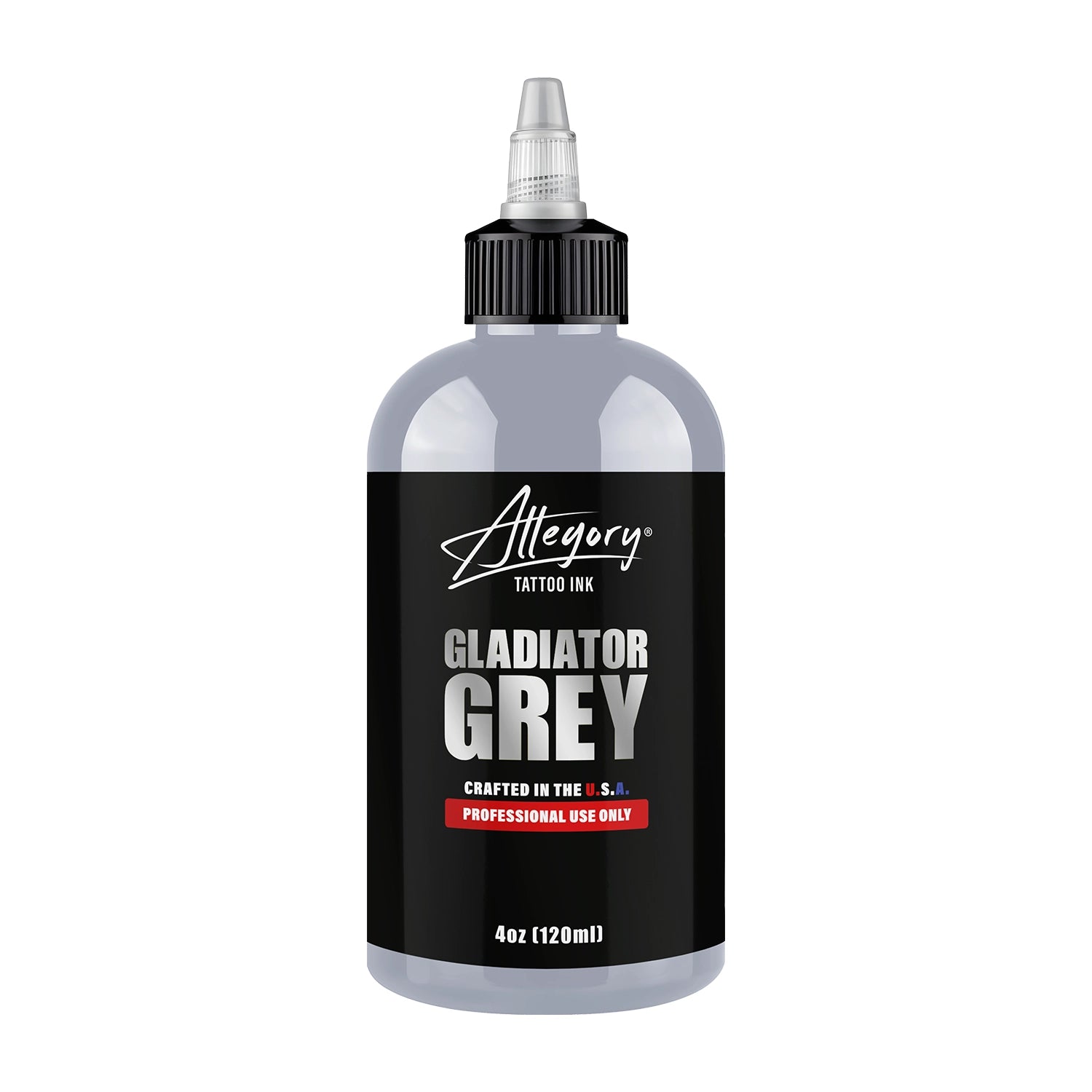 Allegory Tattoo Ink - Gladiator Grey - 4oz Bottle