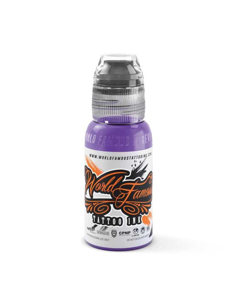 World Famous Tattoo Ink – All Purple Inks – 1/2oz Bottle