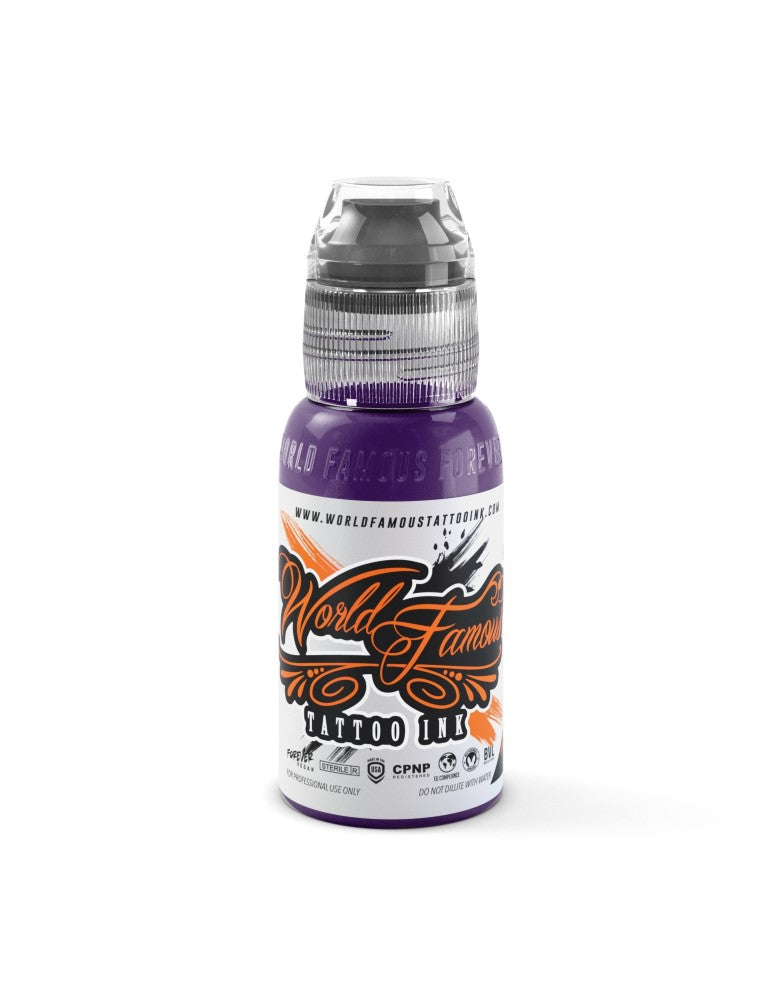 World Famous Tattoo Ink – All Purple Inks – 1/2oz Bottle