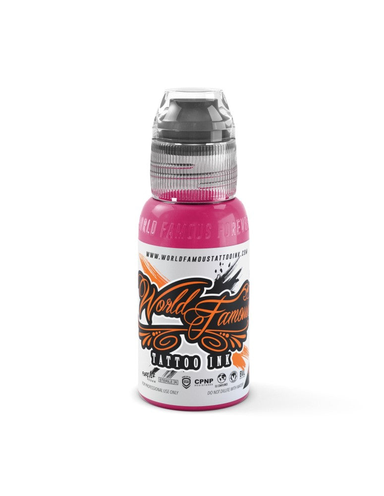 World Famous Tattoo Ink – All Pink Inks – 1/2oz Bottle