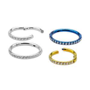 16g Jeweled Arc Titanium Clicker — Price Per 1