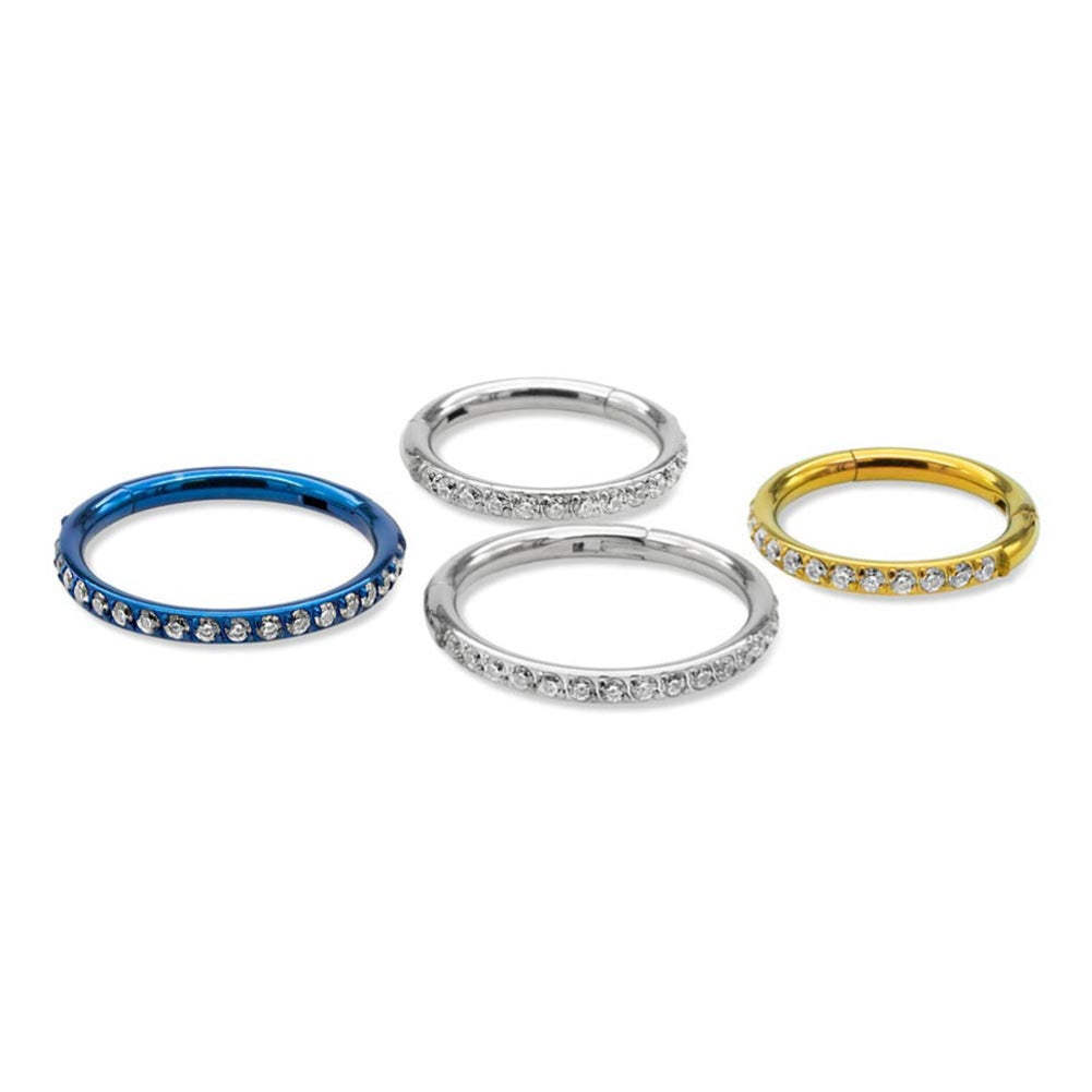 16g Jeweled Arc Titanium Clicker — Price Per 1