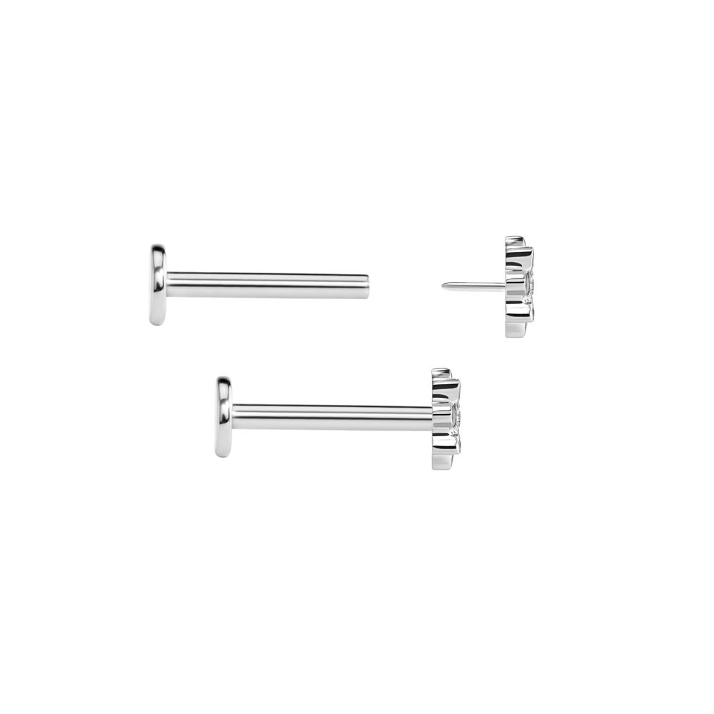 Poinsettia Titanium Top - Threadless