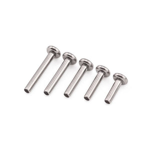 Tilum 18g Internal 0.8mm Flat Disc Titanium Labret Shaft - Version 2 - Price Per 1 - Painful Pleasures