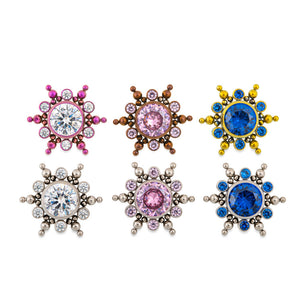 Grand Snowflake Titanium Top - Threadless