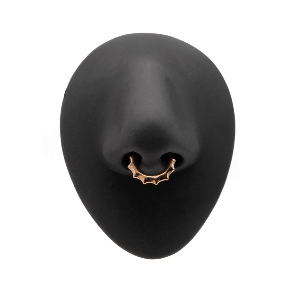 16g PVD Coated Webbed Septum Clicker