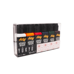 Yukyu by Kensho II Japan Set — Kuro Sumi Tattoo Ink — 1.5oz