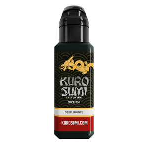Bronze Lining & Shading Set — Kuro Sumi Tattoo Ink — Pick Size