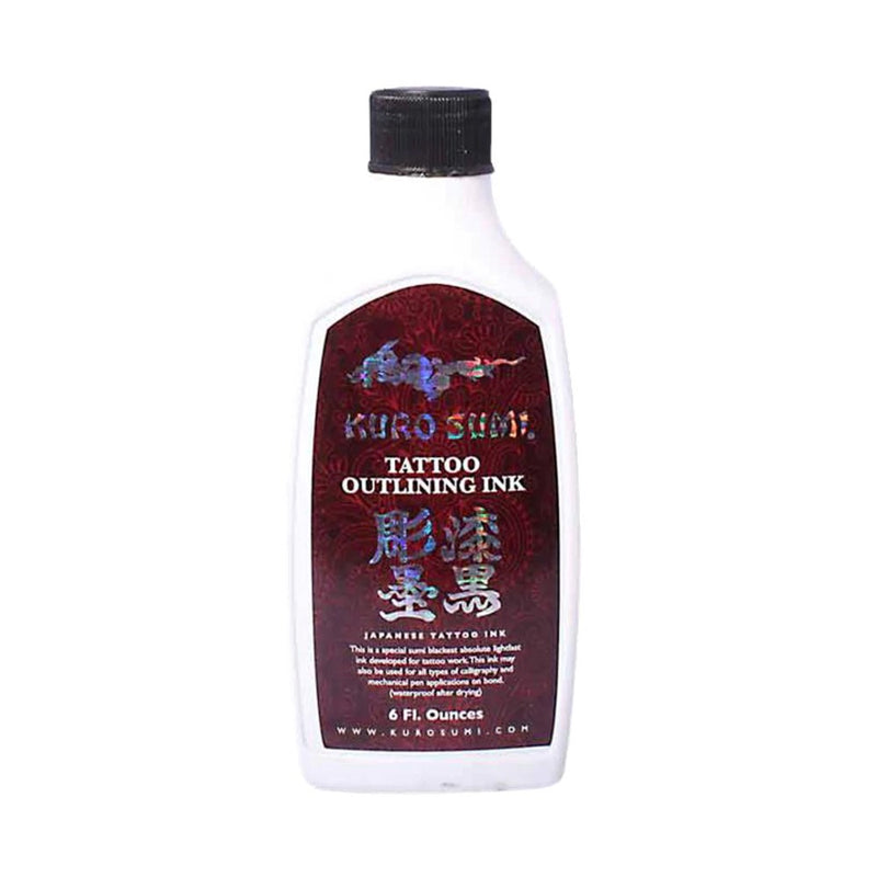 Kuro Sumi Tattoo Ink — 6oz Bottle