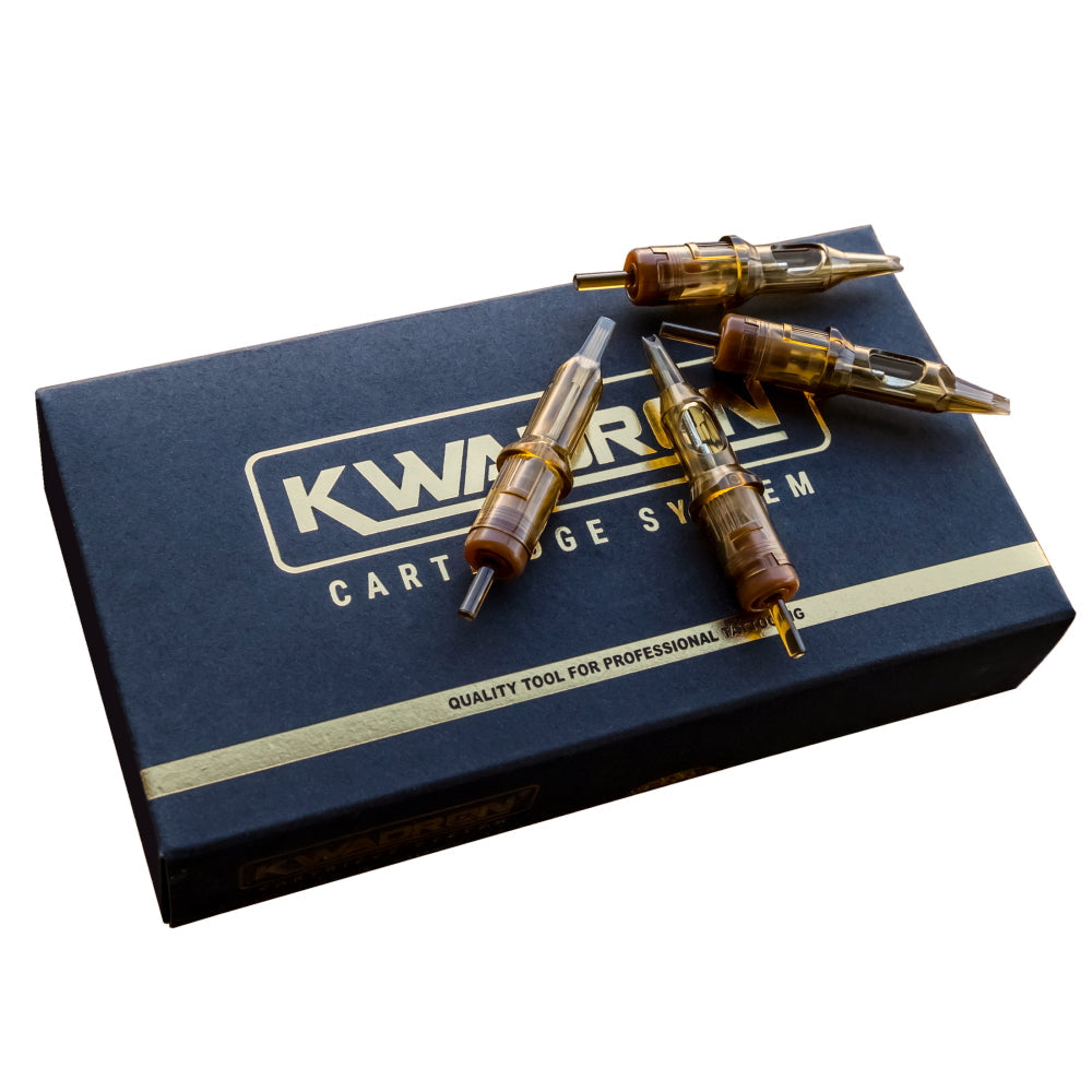 Kwadron Cartridge Tattoo Needles (Box of 20) - Long Taper