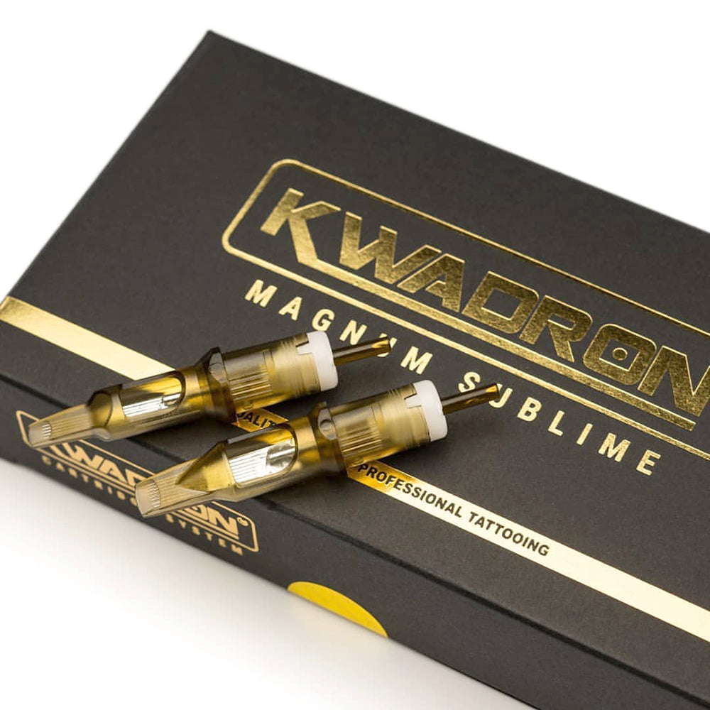 Kwadron Sublime Cartridge Tattoo Needles — Box of 20