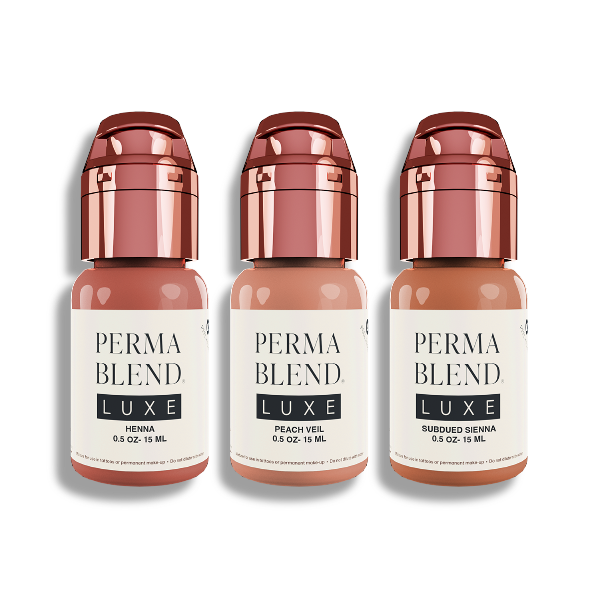 Nude Lip Mini Set — Perma Blend Luxe — 3 1/2oz Bottles
