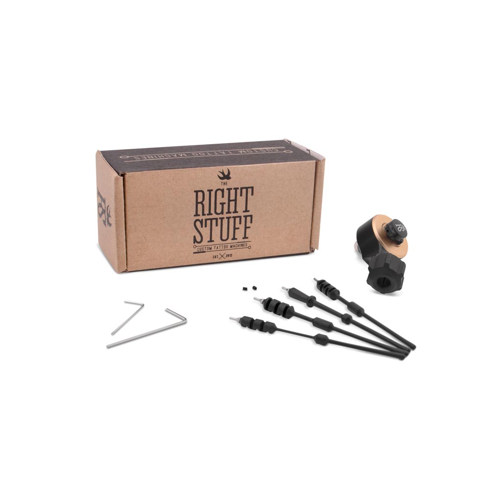 Right Stuff Shim Rotary Tattoo Machine — 3.5mm Black