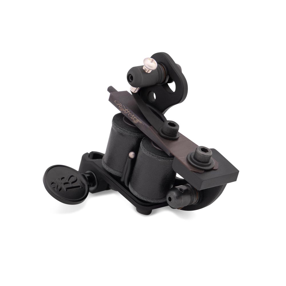 Right Stuff Lucky TrueLiner ALU Coil Tattoo Machine — Black