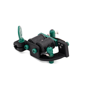 Right Stuff Lucky TrueLiner ALU Coil Tattoo Machine — Black/Green